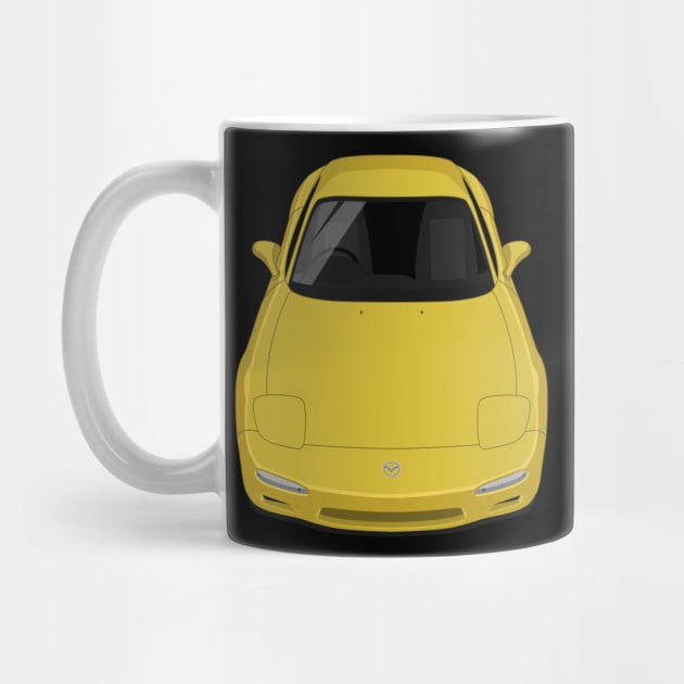 RX-7 3rd gen FD3S - Yellow by jdmart